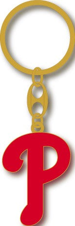 Philadelphia Phillies Gold Logo Keychain - for just $9.99! 