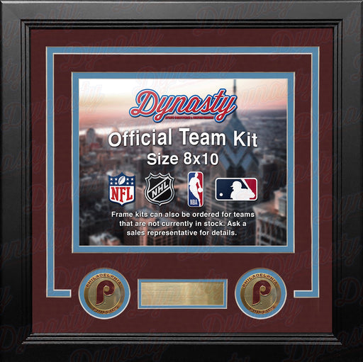 Philadelphia Phillies Throwback Custom MLB Baseball 8x10 Picture Frame Kit (Multiple Colors) - for just $29.99! 