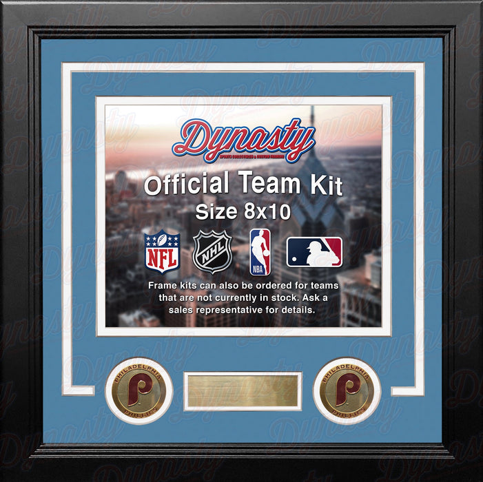 Philadelphia Phillies Throwback Custom MLB Baseball 8x10 Picture Frame Kit (Multiple Colors) - for just $29.99! 