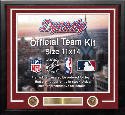 Philadelphia Phillies Custom MLB Baseball 16x20 Picture Frame Kit (Multiple Colors) - for just $49.99! 