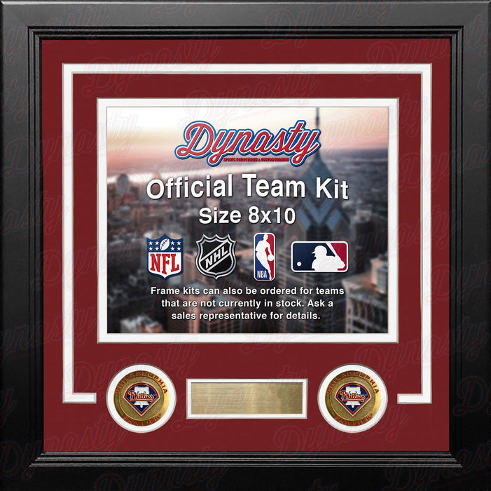 Philadelphia Phillies Custom MLB Baseball 8x10 Picture Frame Kit (Multiple Colors) - for just $29.99! 
