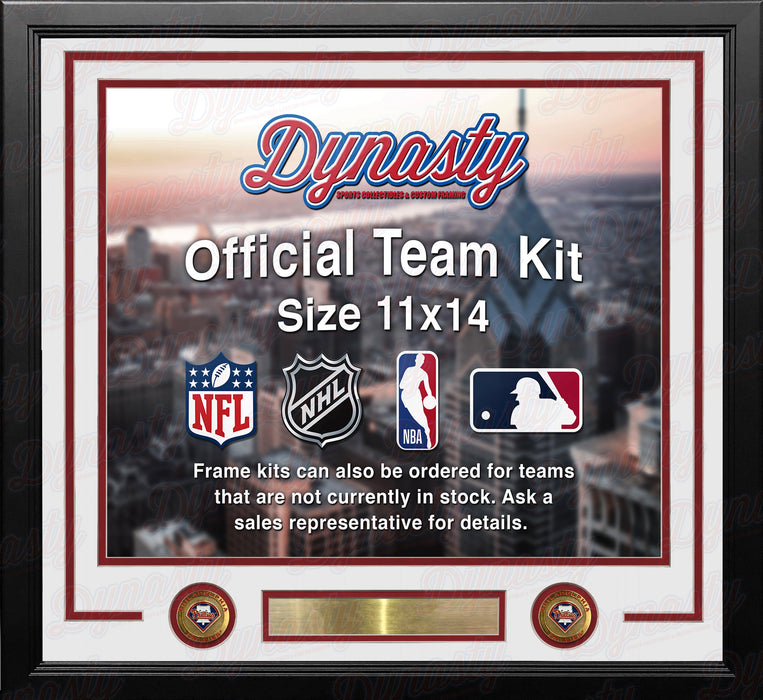 Philadelphia Phillies Custom MLB Baseball 16x20 Picture Frame Kit (Multiple Colors) - for just $49.99! 