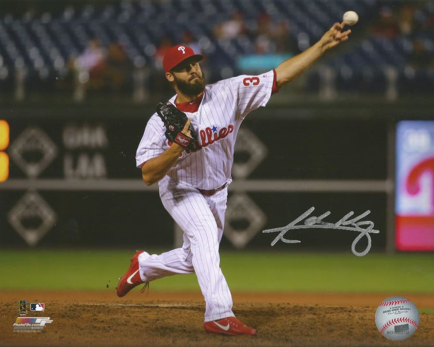 Adam Morgan Philadelphia Phillies Autographed MLB Baseball 8" x 10" Photo - for just $5! 