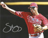 Scott Kingery Throw Autographed Philadelphia Phillies 16" x 20" Baseball Photo - for just $19! 