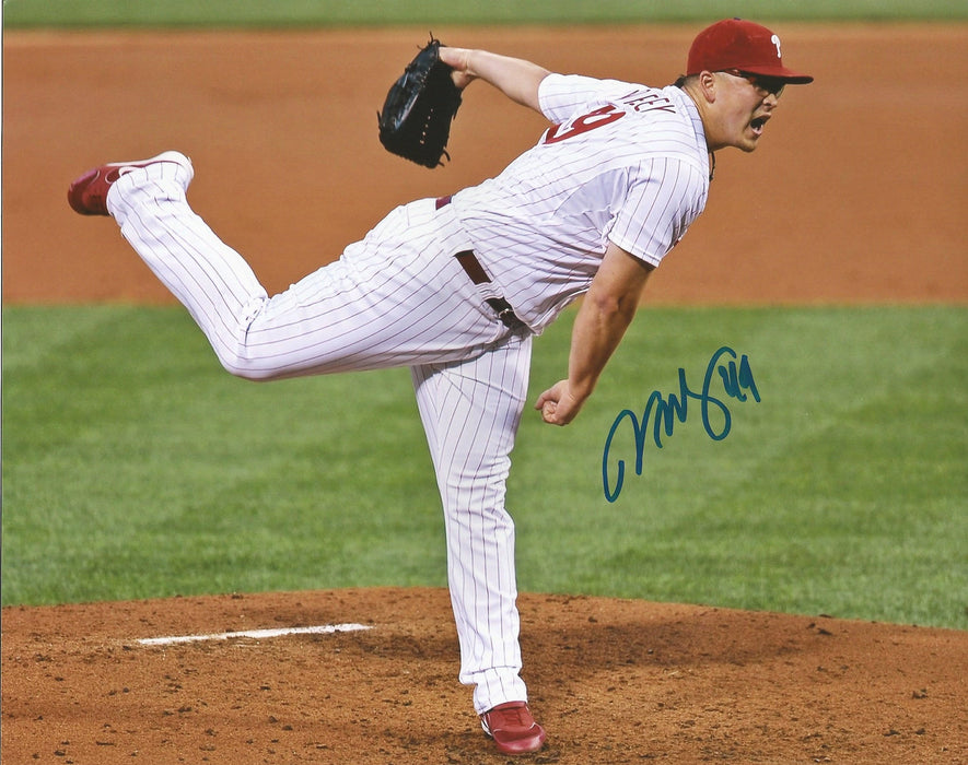 Vance Worley Throw Autographed Philadelphia Phillies 16" x 20" Baseball Photo - for just $9! 