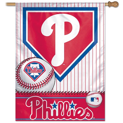 Philadelphia Phillies 27" x 37" Vertical Flag - for just $29.99! 