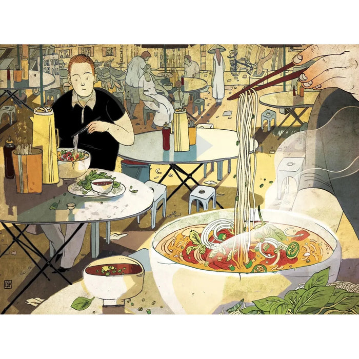 Phở by Victo Ngai 500 Piece Jigsaw Puzzle NYPC - for just $26.99! 