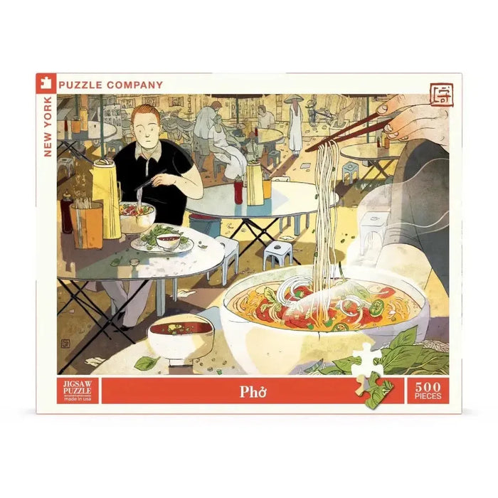 Phở by Victo Ngai 500 Piece Jigsaw Puzzle NYPC - for just $26.99! 