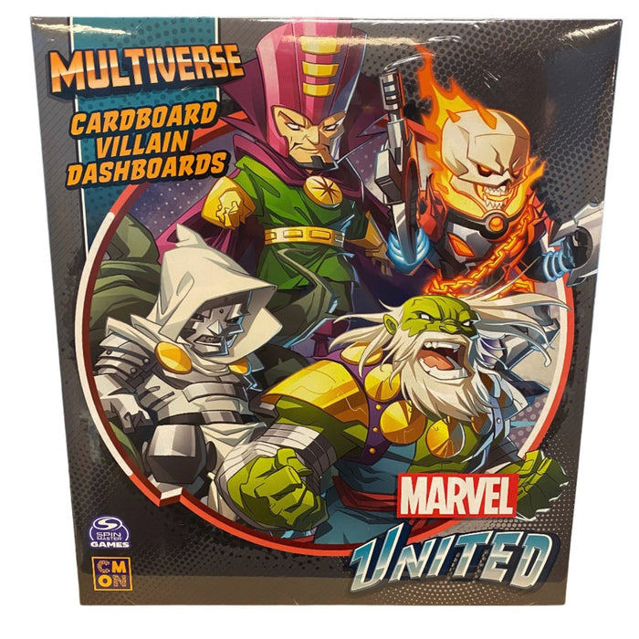 Marvel United: Multiverse Carboard Villain Dashboards - Kickstarter Exclusive - for just $39.99! 