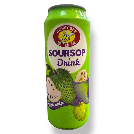 Honey Bee Soursop Juice With Pulp - Refreshing Tropical Drink, 16 Fl Oz - for just $2.99! 