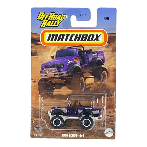 Matchbox 1976 Scout 4x4 Off Road Rally 4/6 - for just $1.99! 