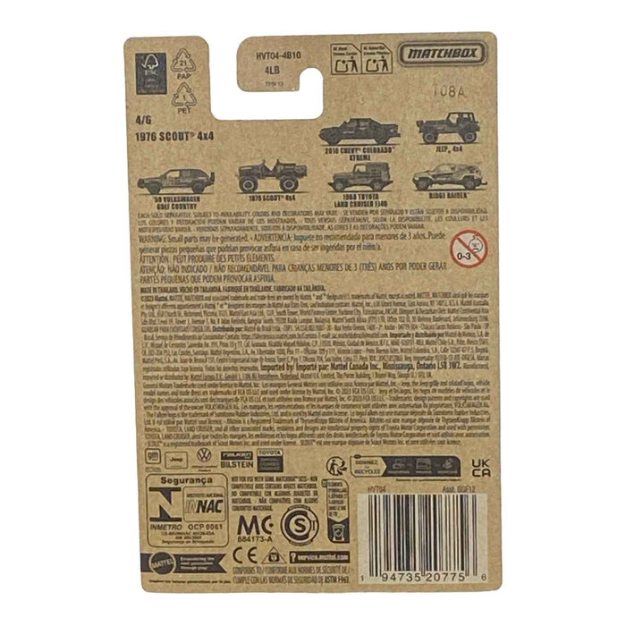 Matchbox 1976 Scout 4x4 Off Road Rally 4/6 - for just $1.99! 