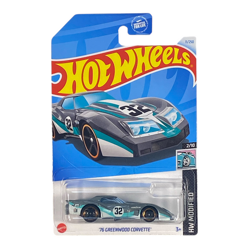 Hot Wheels '76 Greenwood Corvette - Modified Series 2/10 - for just $1.79! 
