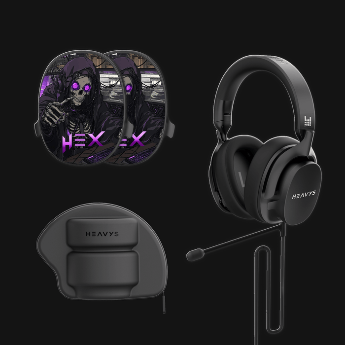 HEAVYS Wired Gaming Headset Bundle (Save up to 27%) - for just $39! 