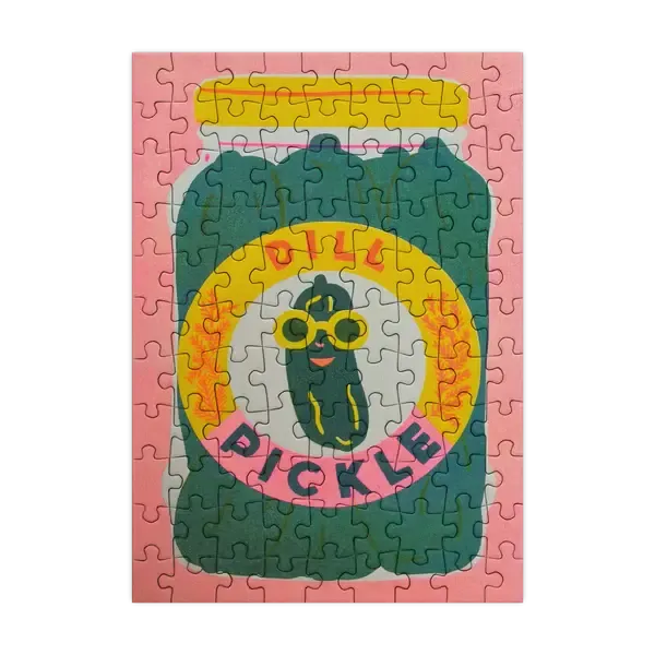Pickle 99 Piece Mini Jigsaw Puzzle Happily - for just $11.99! 
