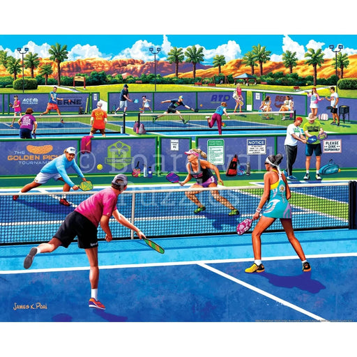 Pickleball 500 Piece Jigsaw Puzzle Boardwalk - for just $21.99! 