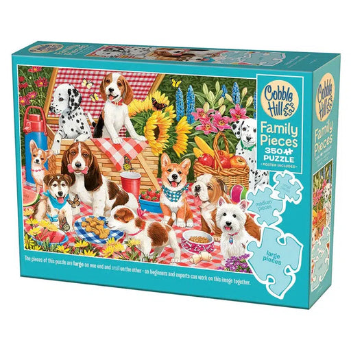 Picnic Party 350 Piece Family Jigsaw Puzzle Cobble Hill - for just $17.99! 