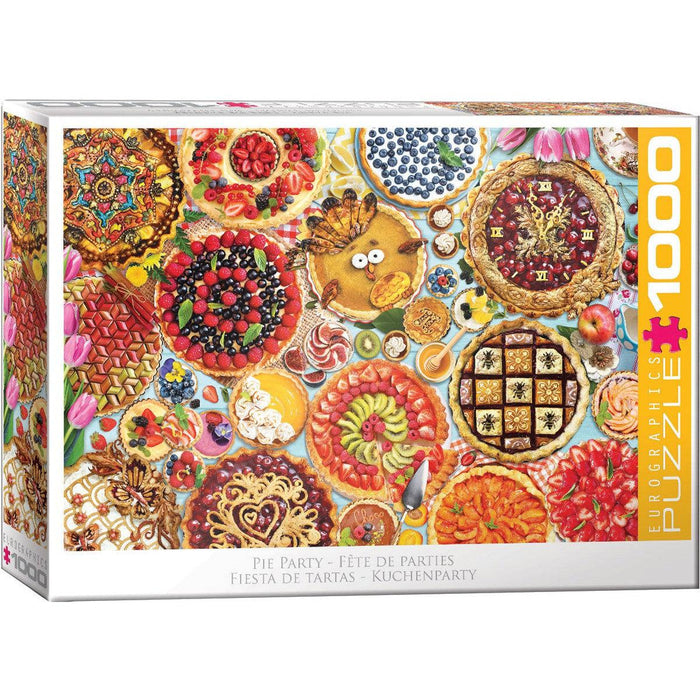Pie Party 1000 Piece Jigsaw Puzzle Eurographics - for just $19.99! 
