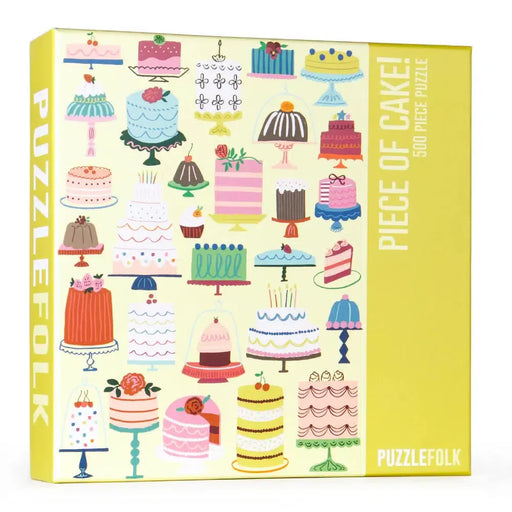Piece of Cake! 500 Piece Jigsaw Puzzle PuzzleFolk - for just $24.99! 