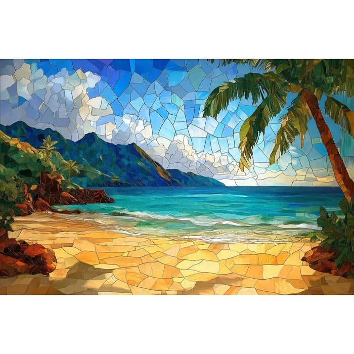Pieces of Paradise 1000 Piece Jigsaw Puzzle Trippy - for just $19.99! 