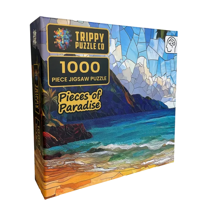 Pieces of Paradise 1000 Piece Jigsaw Puzzle Trippy - for just $19.99! 