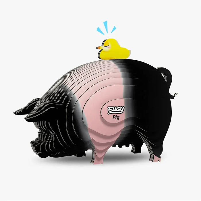 Pig 3D Cardboard Model Kit Eugy - for just $11.99! 
