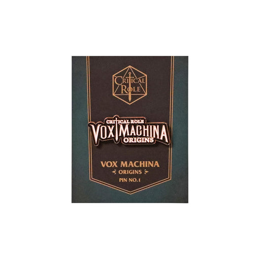 Critical Role: Vox Machina Origins Logo Pin - for just $9.99! 