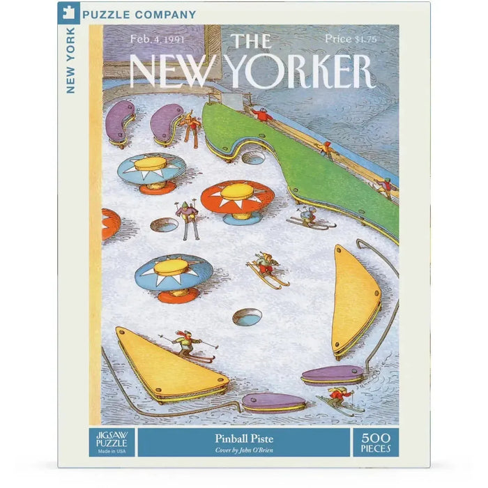 Pinball Piste 500 Piece Jigsaw Puzzle NYPC - for just $26.99! 
