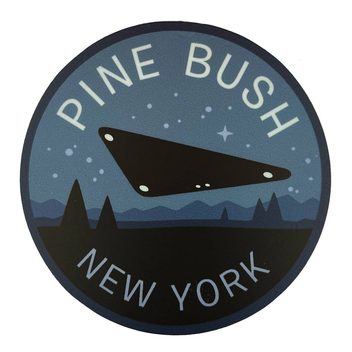 Pine Bush, New York Travel Sticker - for just $3.50! 