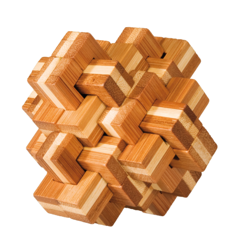 Pineapple 3D Bamboo Puzzle Fridolin - for just $11.99! 