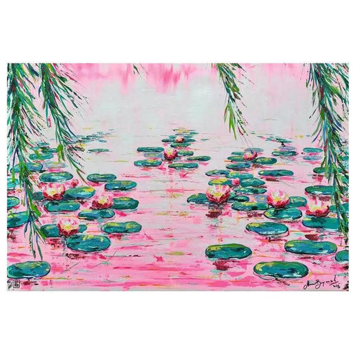 Pink Water Lilies 4000 Piece Jigsaw Puzzle Ravensburger - for just $59.99! 