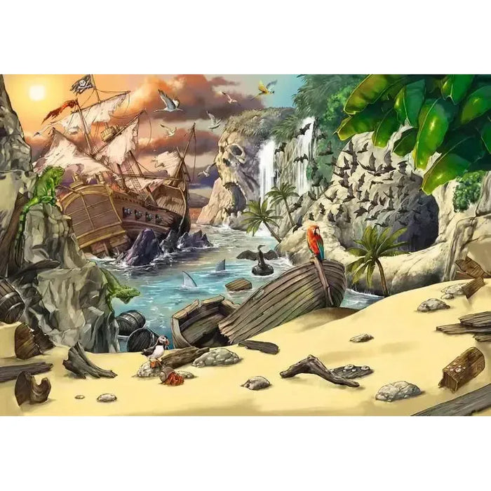 Pirate's Peril 368 Piece Escape Game Jigsaw Puzzle Ravensburger - for just $19.99! 