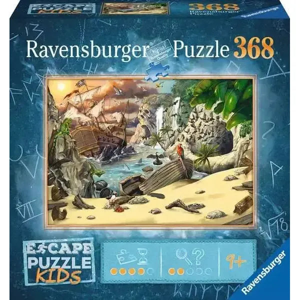 Pirate's Peril 368 Piece Escape Game Jigsaw Puzzle Ravensburger - for just $19.99! 