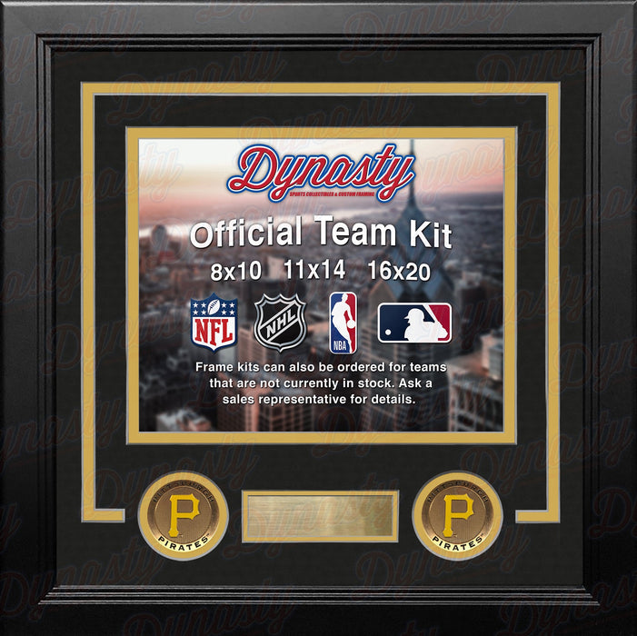 Pittsburgh Pirates Custom MLB Baseball 8x10 Picture Frame Kit (Multiple Colors) - for just $29.99! 