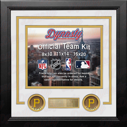 Pittsburgh Pirates Custom MLB Baseball 16x20 Picture Frame Kit (Multiple Colors) - for just $49.99! 