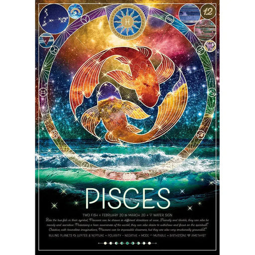 Pisces 500 Piece Jigsaw Puzzle Cobble Hill - for just $17.99! 