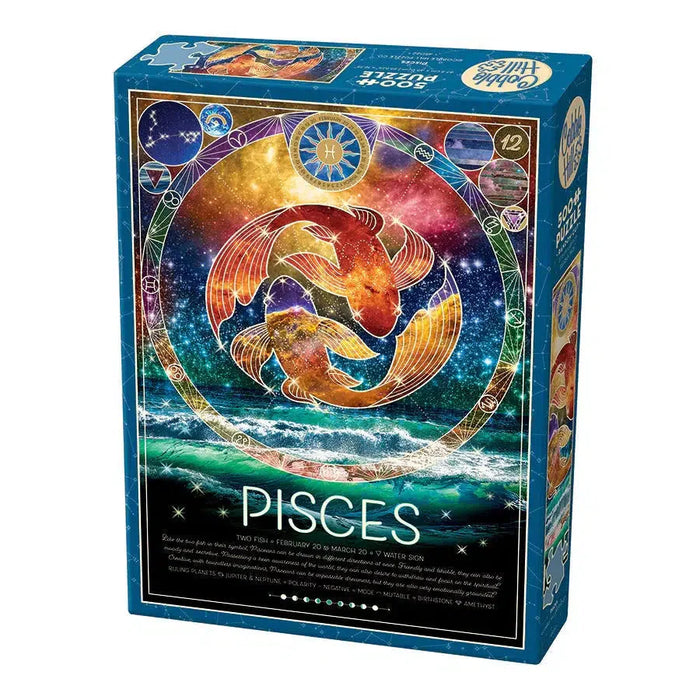 Pisces 500 Piece Jigsaw Puzzle Cobble Hill - for just $17.99! 