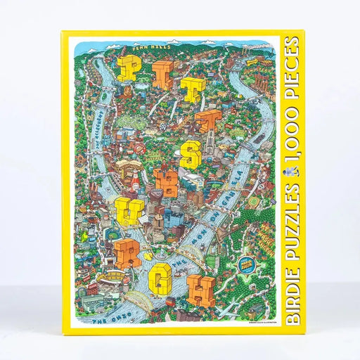 Pittsburgh 1000 Piece Jigsaw Puzzle Birdie - for just $32.99! 