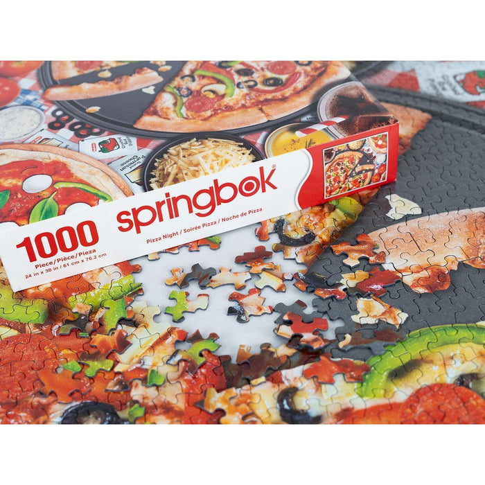 Pizza Night 1000 Piece Jigsaw Puzzle Springbok - for just $19.99! 