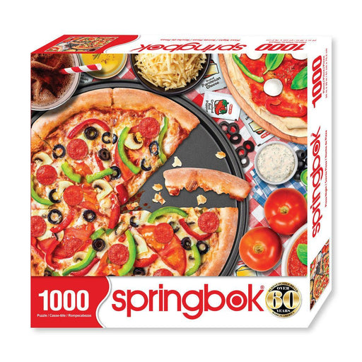 Pizza Night 1000 Piece Jigsaw Puzzle Springbok - for just $19.99! 