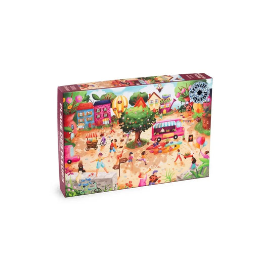 Place Des Fleurs (Flower Square) 1000 Piece Premium Jigsaw Puzzle Trevell - for just $39.99! 