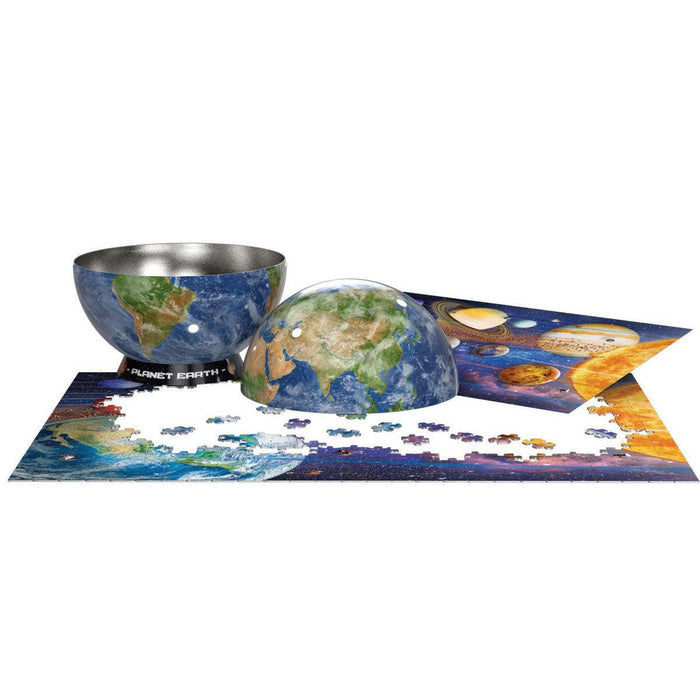 Planet Earth 550 Piece Jigsaw Puzzle in Tin Eurographics - for just $23.99! 