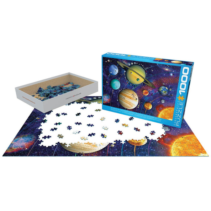 Planets of the Solar System 1000 Piece Jigsaw Puzzle Eurographics - for just $19.99! 