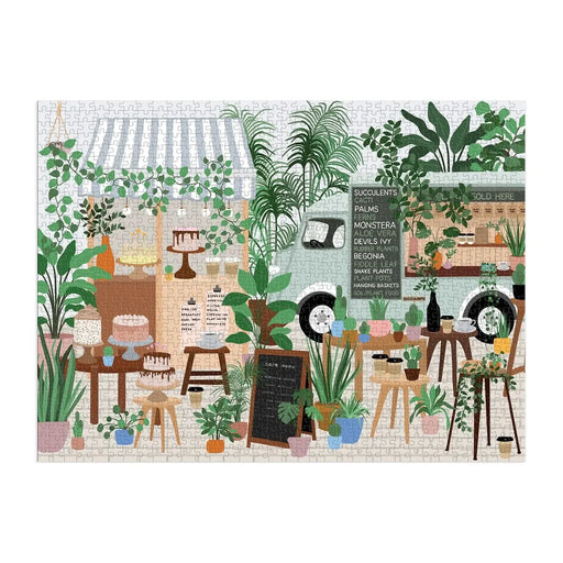 Plant Cafe 1000 Piece Jigsaw Puzzle Galison - for just $19.99! 