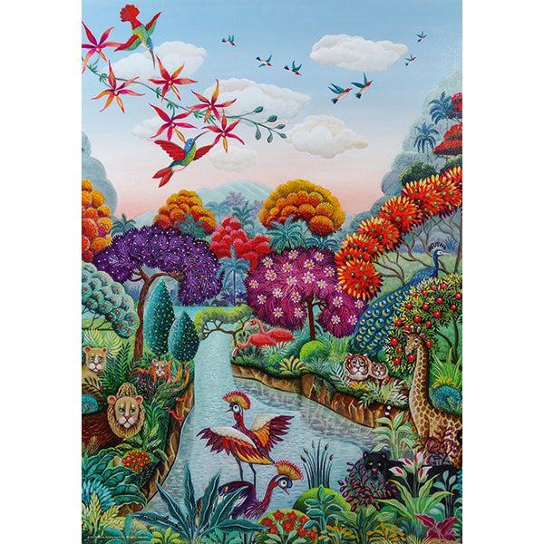 Plant Paradise Exotic Garden 500 Piece Jigsaw Puzzle Heye - for just $19.99! 