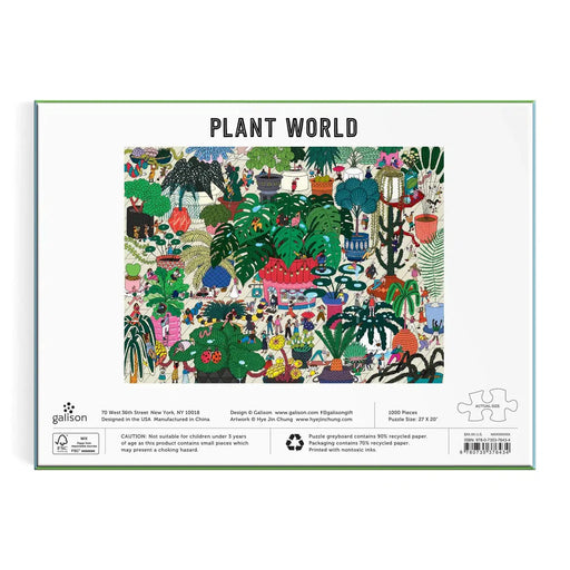 Plant World 1000 Piece Jigsaw Puzzle Galison - for just $19.99! 