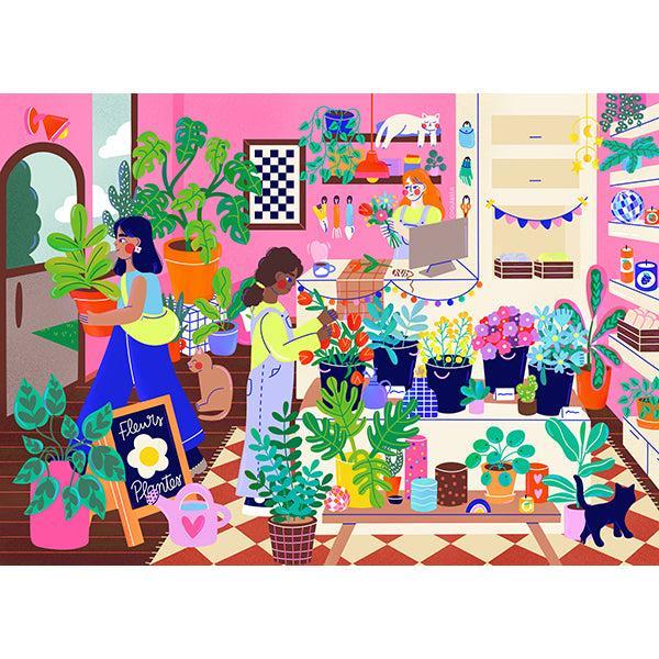 Plants & Flowers 500 Piece Jigsaw Puzzle Holiyay - for just $24.99! 