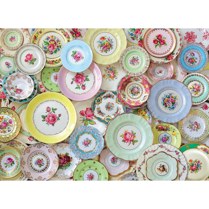Plate Collection 1000 Piece Jigsaw Puzzle Eurographics - for just $19.99! 