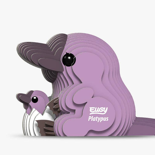 Platypus 3D Cardboard Model Kit Eugy - for just $11.99! 