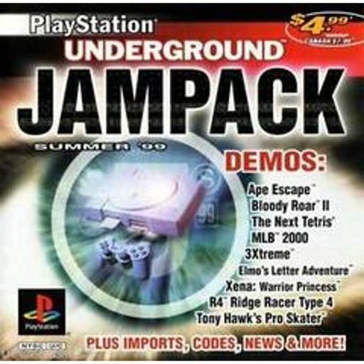 PlayStation Underground Jampack Summer 99 - PlayStation - Premium Video Games - Just $9.99! Shop now at Retro Gaming of Denver